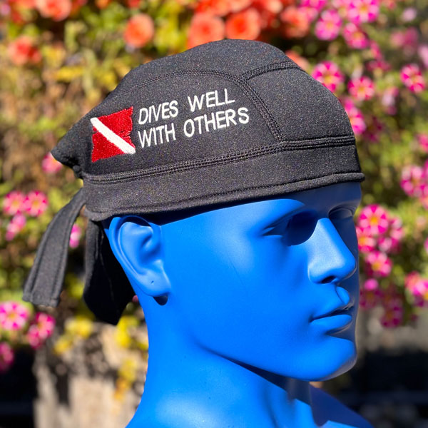 SCUBA diving hood - Dive flag