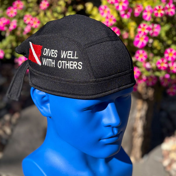 SCUBA diving hood - Dive flag