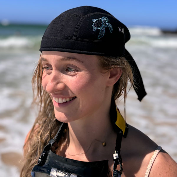 SCUBA hood - turtle