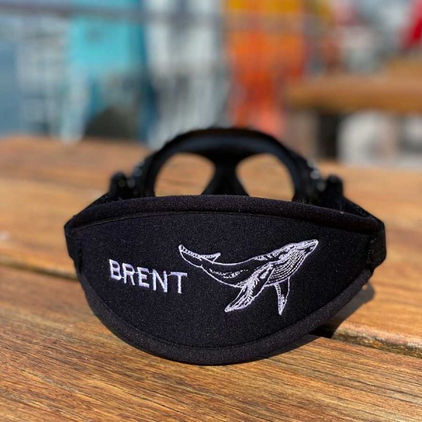 Humpback Whale Scuba Mask Strap