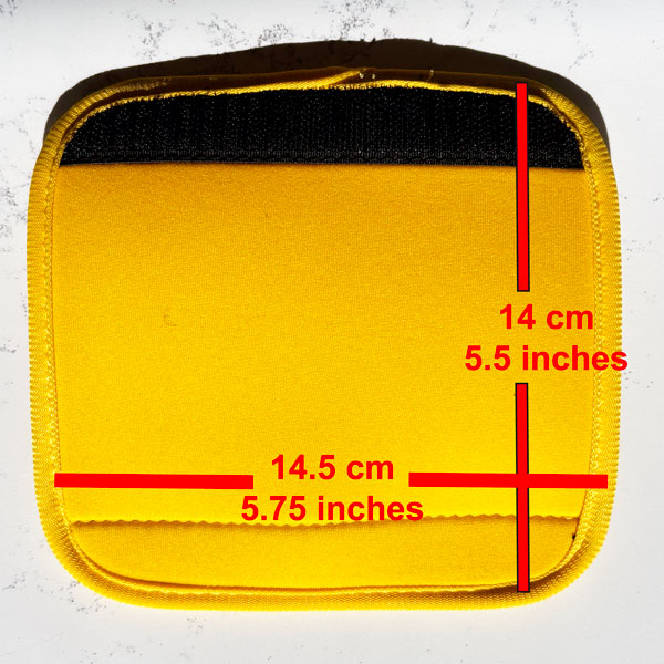 Personalized Neoprene Luggage Handle Wrapper