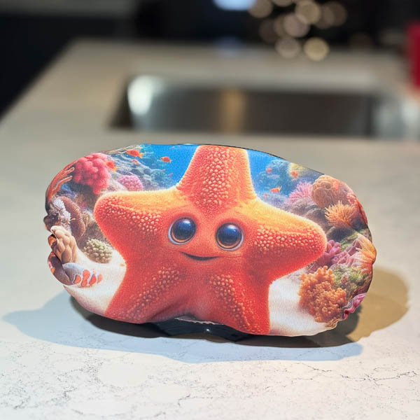 scuba mask cover star fish