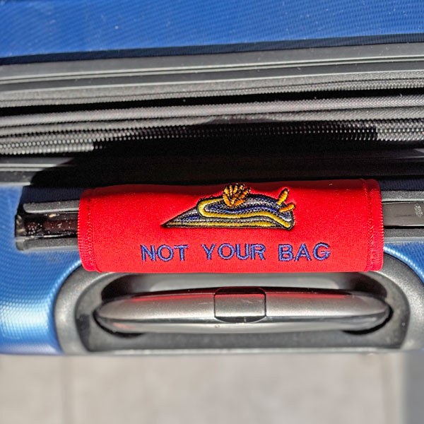 Personalized Neoprene Luggage Handle Wrapper