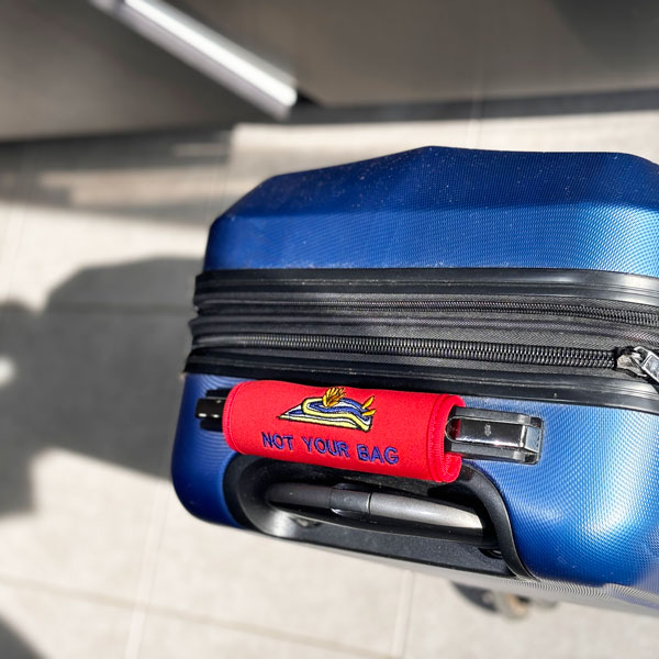Personalized Neoprene Luggage Handle Wrapper
