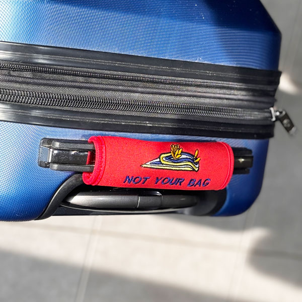 Personalized Neoprene Luggage Handle Wrapper