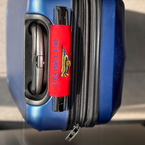 Personalized Neoprene Luggage Handle Wrapper