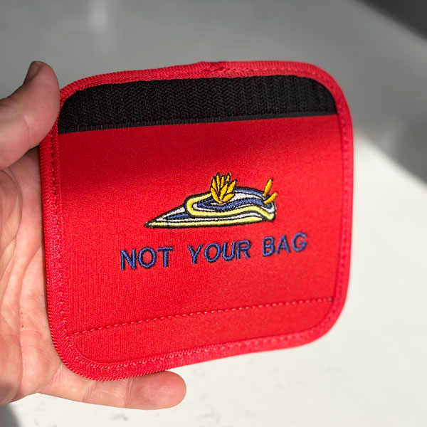 Personalized Neoprene Luggage Handle Wrapper