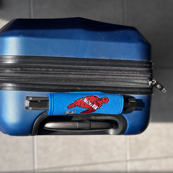 Personalized Luggage Handle Wrapper - turtle