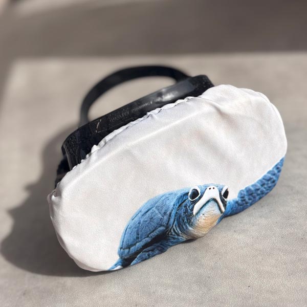 SCUBA Dive mask cover - with a baby turtle