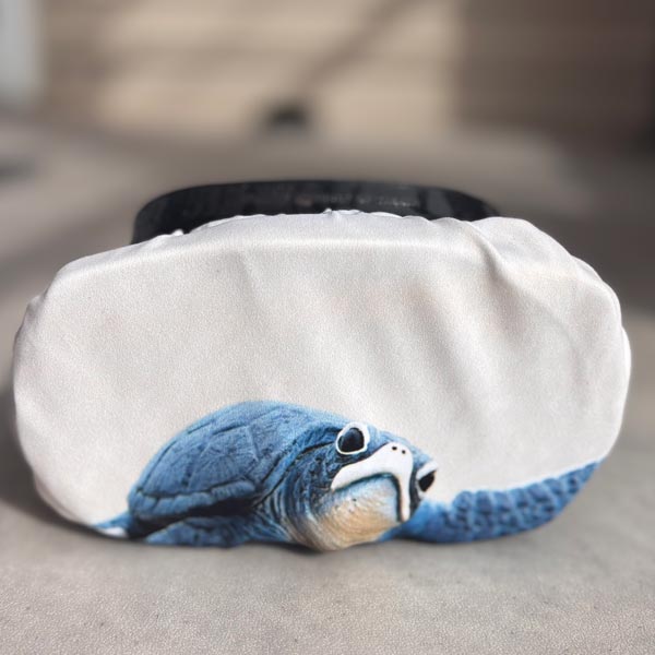 SCUBA Dive mask cover - with a baby turtle