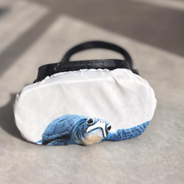 SCUBA Dive mask cover - with a baby turtle