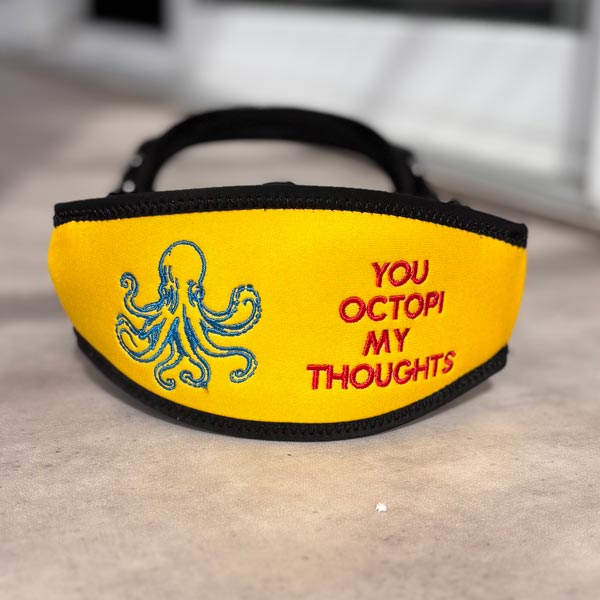 Neoprene Octopus mask strap