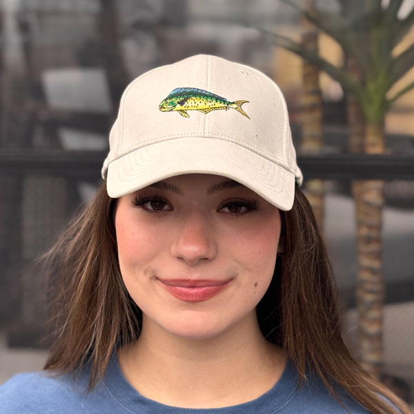 Dolphin fish dad cap