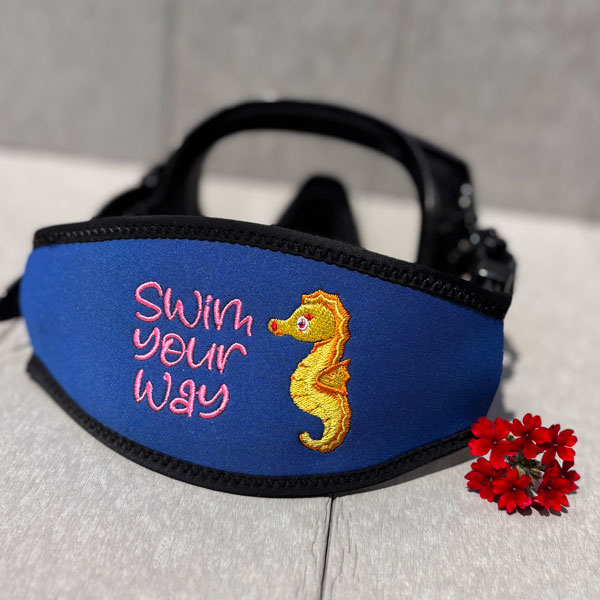 Seahorse Scuba Mask Strap