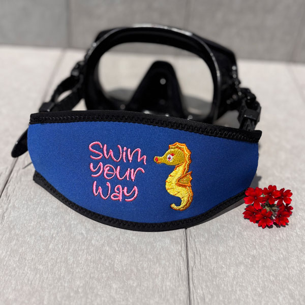Seahorse Scuba Mask Strap