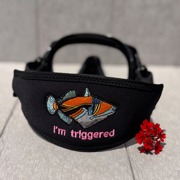 Trigger fish mask strap