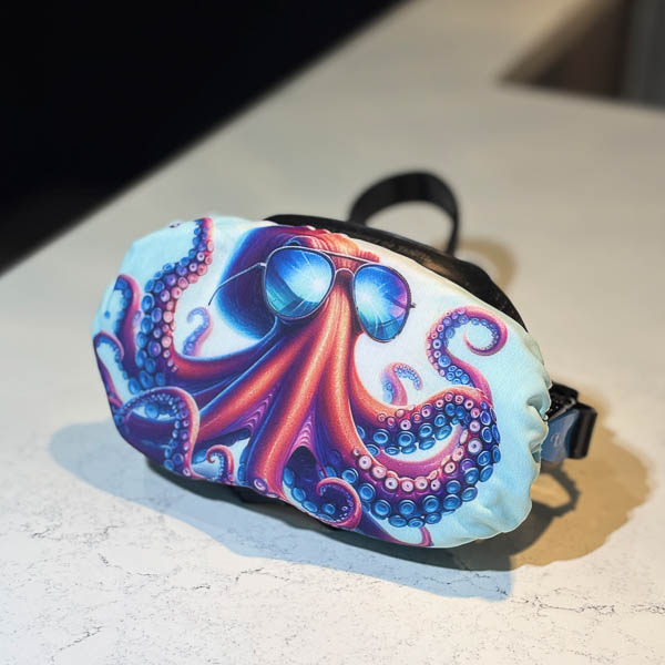 scuba mask cover octopus