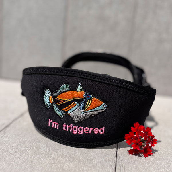 Trigger fish mask strap