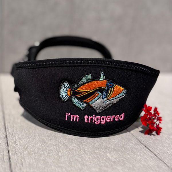 Trigger fish mask strap