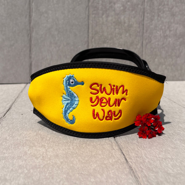 Seahorse Scuba Mask Strap