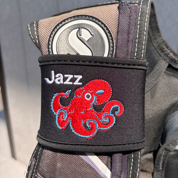 BCD strap with an octopus