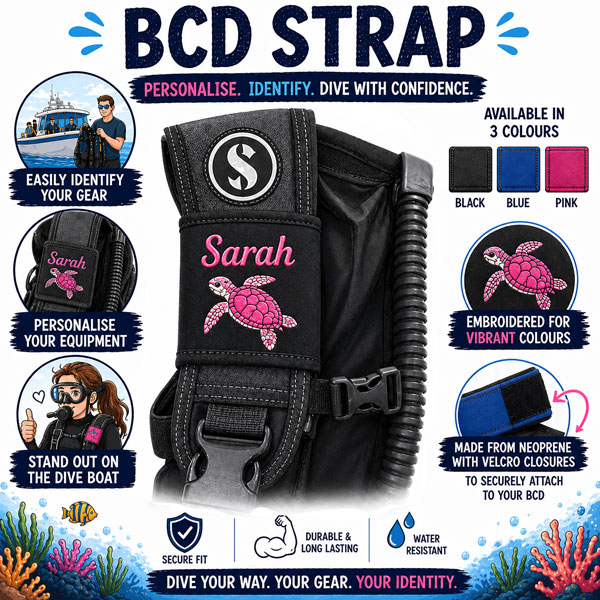 BCD strap features