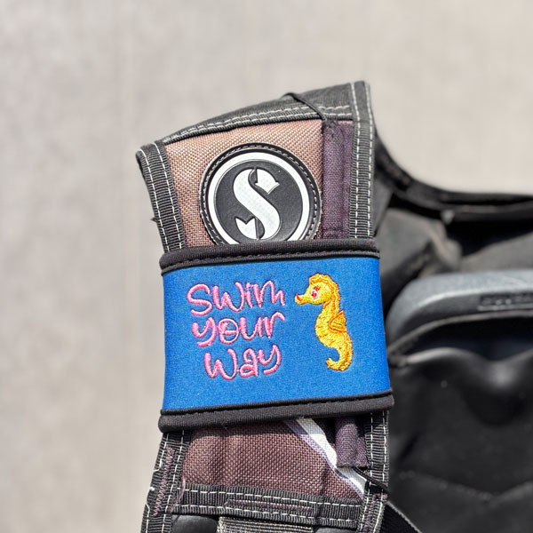 BCD strap with Seahorse