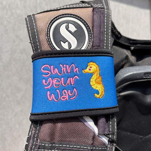 BCD strap with Seahorse