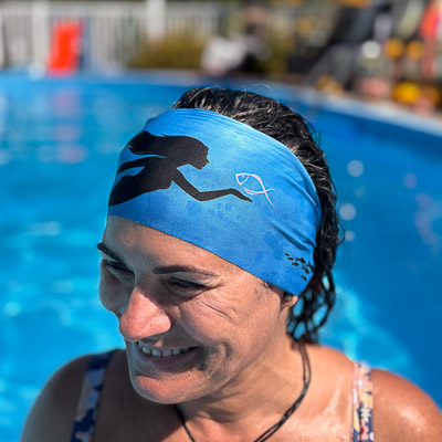 SCUBA headband