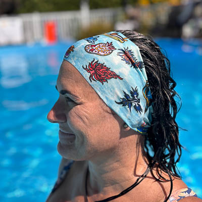 SCUBA headband