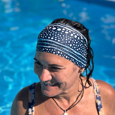 SCUBA headband
