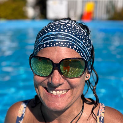 SCUBA headband