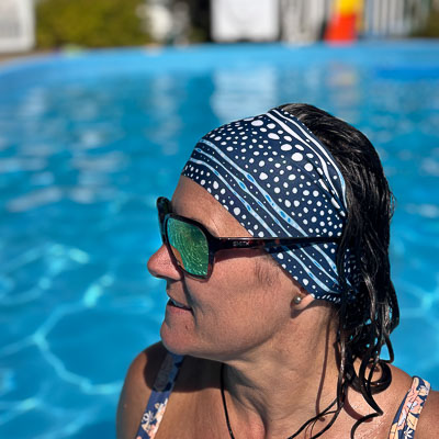 SCUBA headband