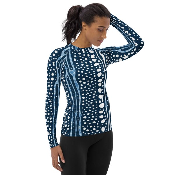 Whale shark Women's Rash Guard - Image 5