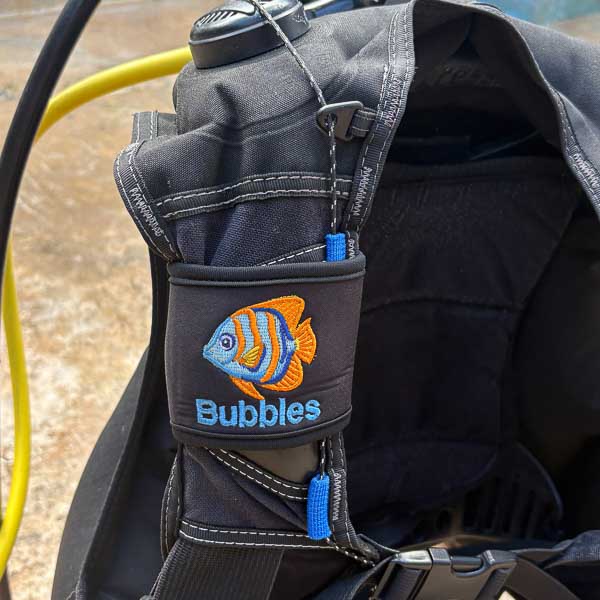 BCD strap with Angelfish